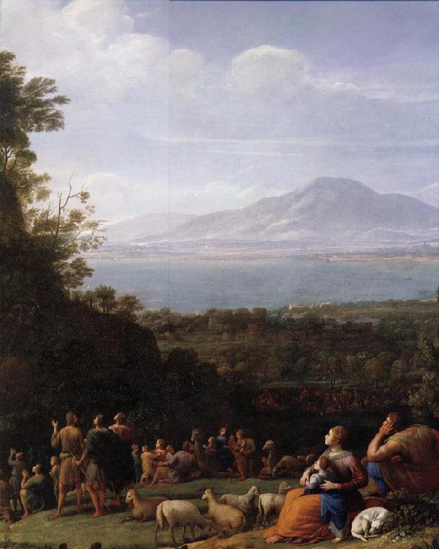 Claude Lorrain Details of The Sermon on the mount Sweden oil painting art